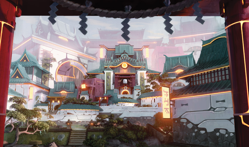 帝居永岩城|由Julian Kok Joon Wen作画